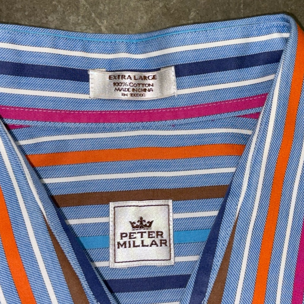 Peter Millar Excursionist Multicolor Flex Stripe … - image 5